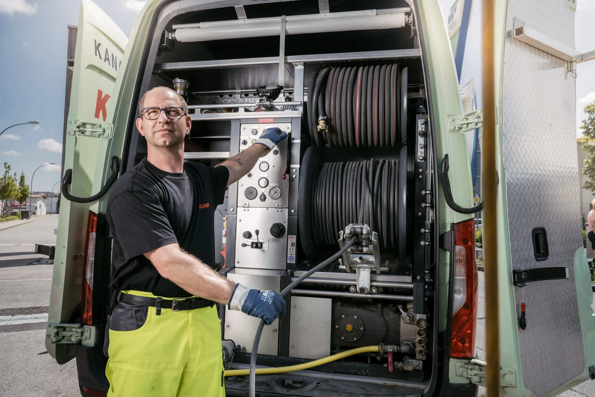 Kanalreinigung in Thanstein mit Hochdruckreinigung